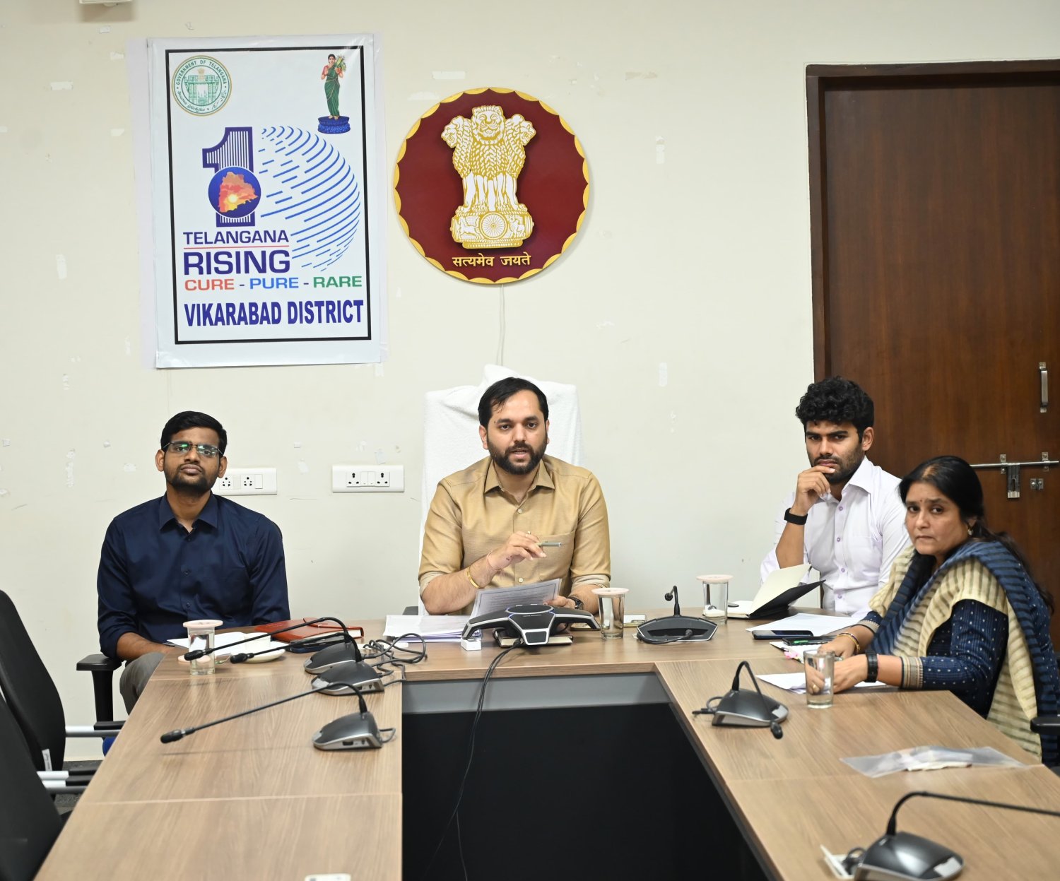 పారదర్శకంగా పది పరీక్షలు - జిల్లా కలెక్టర్ దీపక్ తివారీ