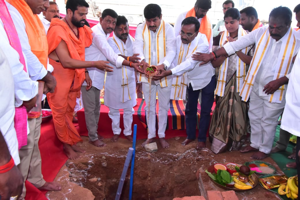 శ్రీ సద్గురు పొట్లి మహారాజ్ దేవాలయ అభివృద్ధికి కృషి... ఎమ్మెల్యే మనోహర్ రెడ్డి 