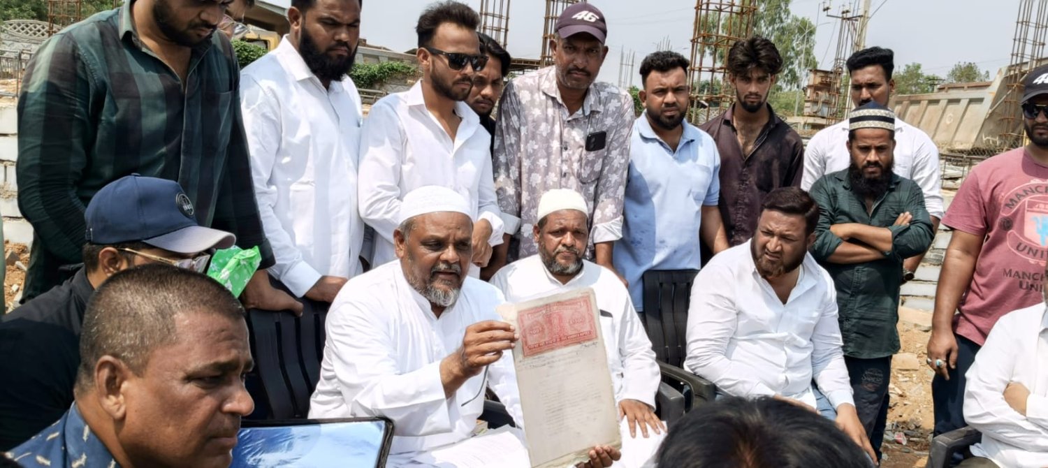 ప్రభుత్వ భూమి అని నిరూపిస్తే దేనికైనా సిద్ధం... అబ్దుల్ ఆహాద్