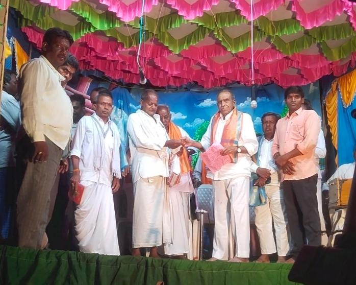 ప్రాచీన కళలను,కళాకారులను ప్రోత్సహిస్తాం..   వికారాబాద్ జిల్లా కాంగ్రెస్ పార్టీ ఉపాధ్యక్షుడు బోలుసాని భీంరెడ్డి 
