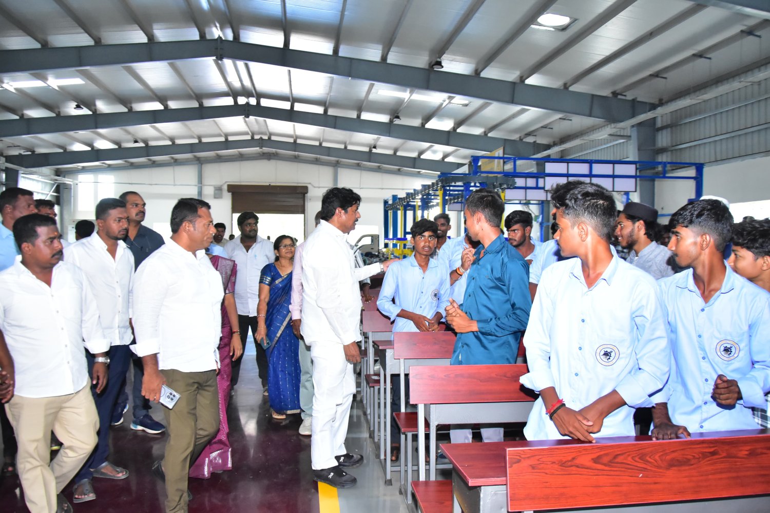 ఏటీసీ సెంటర్ లో ఎమ్మెల్యే ఆకస్మిక తనిఖీ